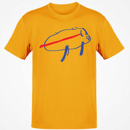 Classic Unisex T-Shirt - GNFCABRK - Gold - 4