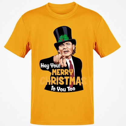 Classic Unisex T-Shirt - 7A5K5CHY - Gold - 4