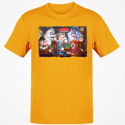 Classic Unisex T-Shirt - 1EHSXT46 - Gold - 4