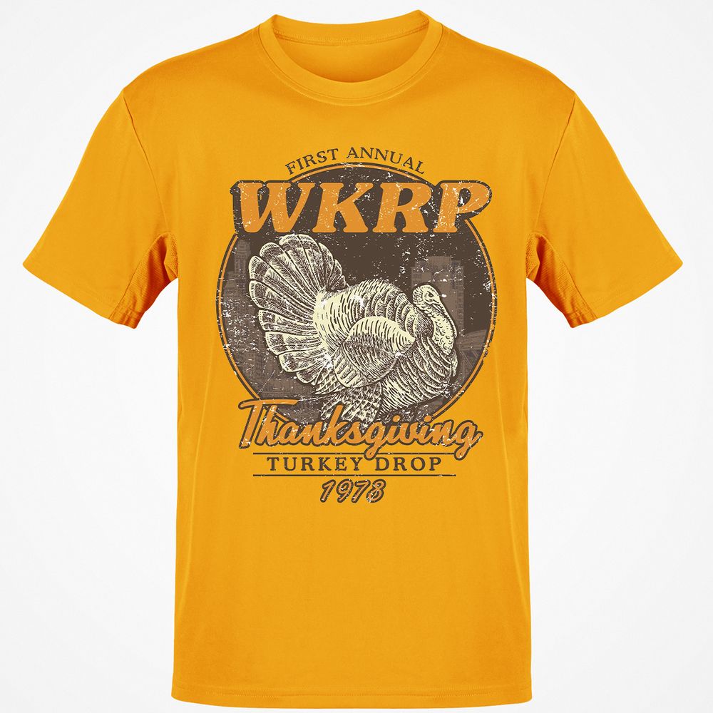 WKRP Turkey Drop - Gold - 4