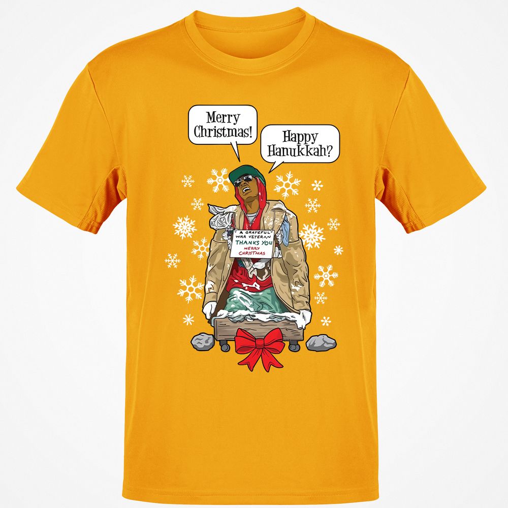Classic Unisex T-Shirt - ZXQ49SDC - Gold - 4