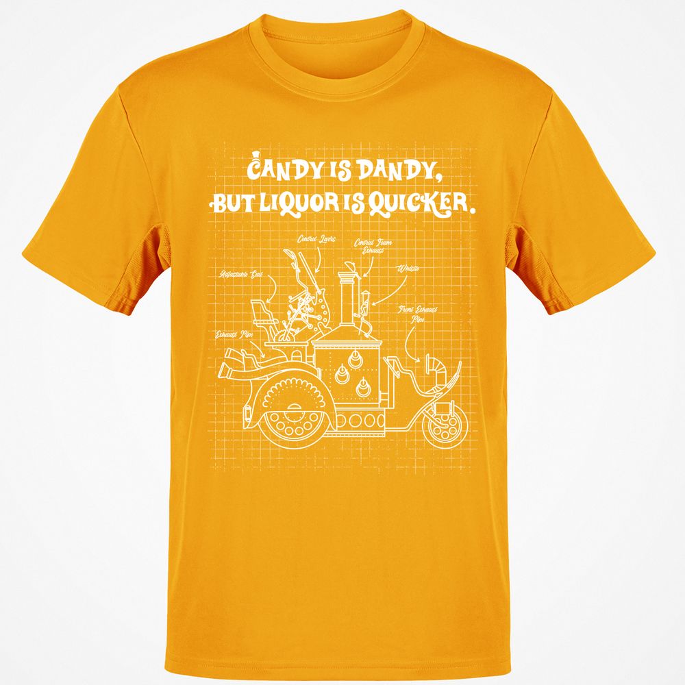 Classic Unisex T-Shirt - 83UK5LDR - Gold - 4