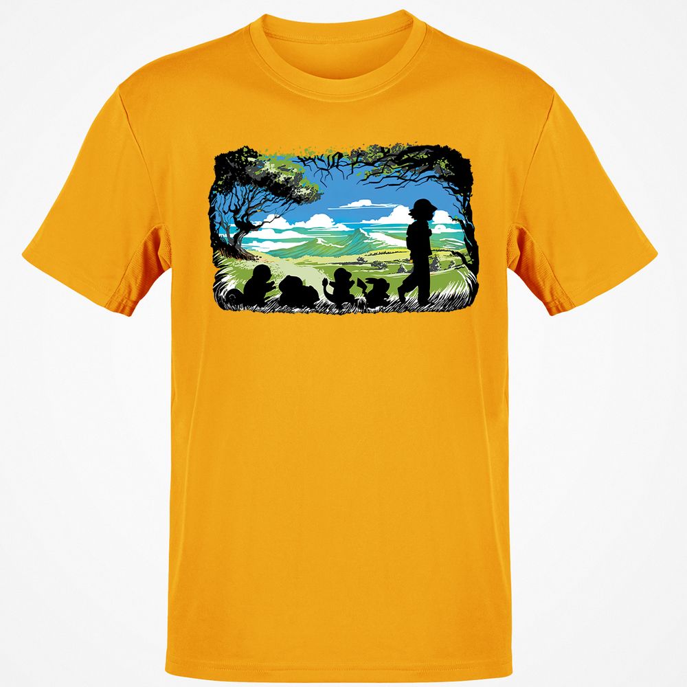 Classic Unisex T-Shirt - GMVUYWDM - Gold - 4