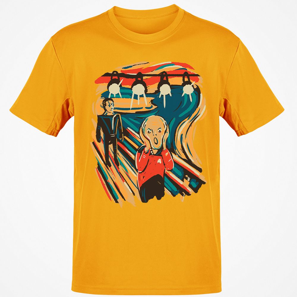 Classic Unisex T-Shirt - RQJEUNAQ - Gold - 4