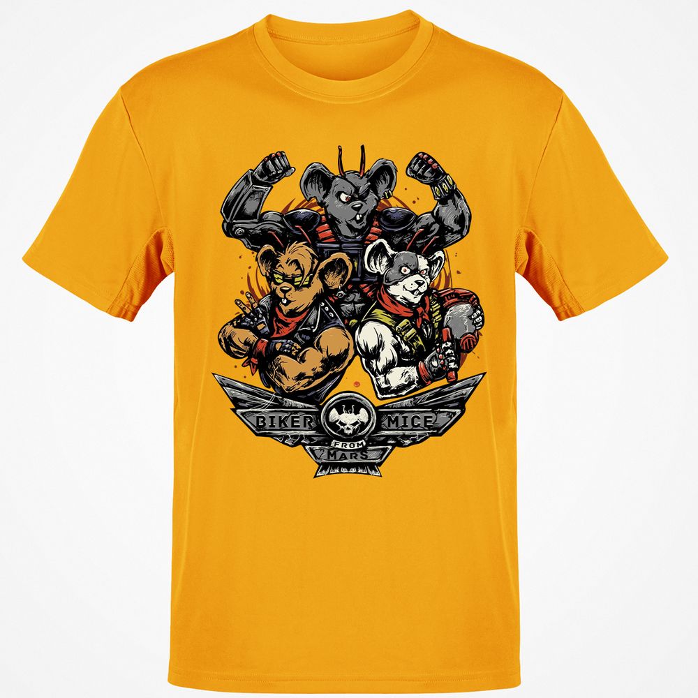 Classic Unisex T-Shirt - C82XT4ET - Gold - 4