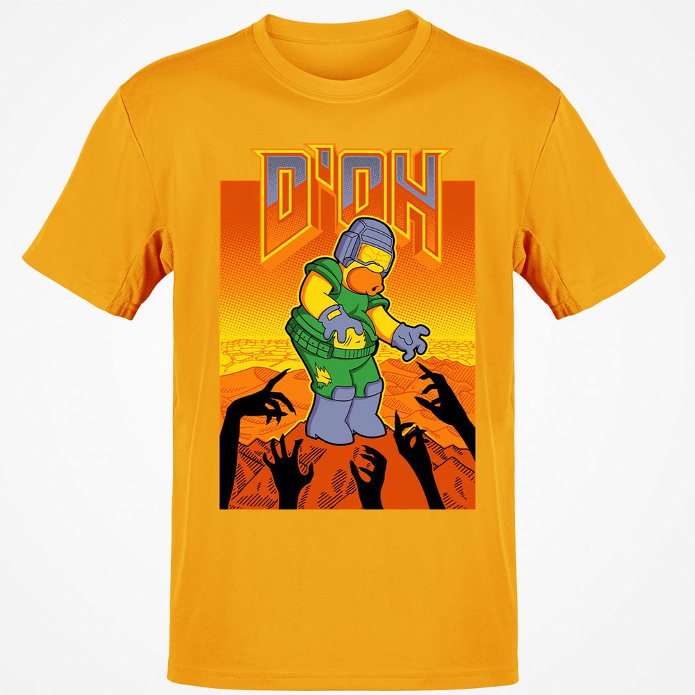 Classic Unisex T-Shirt - 7ZPW5NQX - Gold - 4