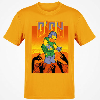 Classic Unisex T-Shirt - 7ZPW5NQX - Gold - 4