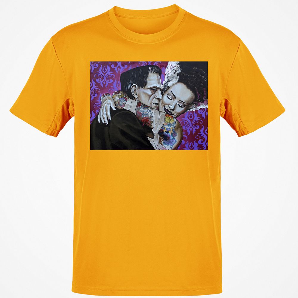 Classic Unisex T-Shirt - LL4CQGW4 - Gold - 4