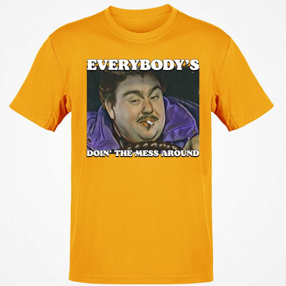 Classic Unisex T-Shirt - ZWDX62RC - Gold - 4