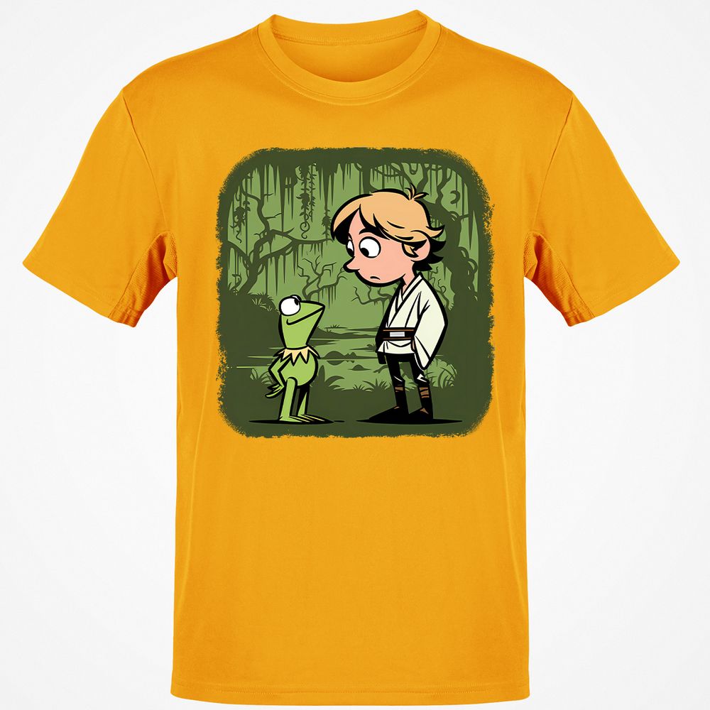 Classic Unisex T-Shirt - 5PBQ8ARF - Gold - 4