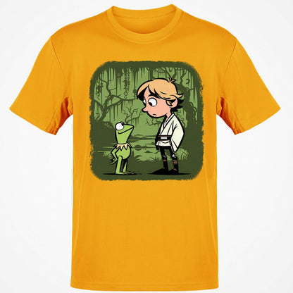 Classic Unisex T-Shirt - 5PBQ8ARF - Gold - 4