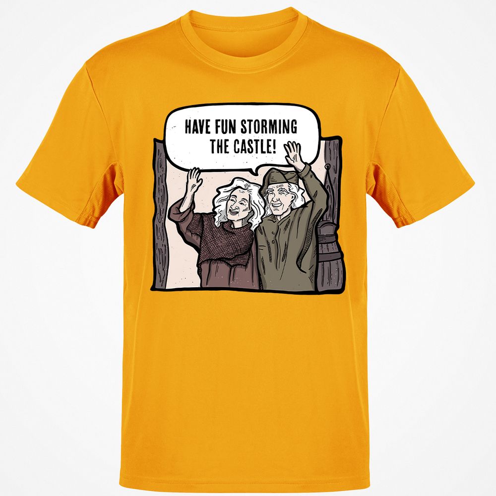 Classic Unisex T-Shirt - GRKDM6HW - Gold - 4