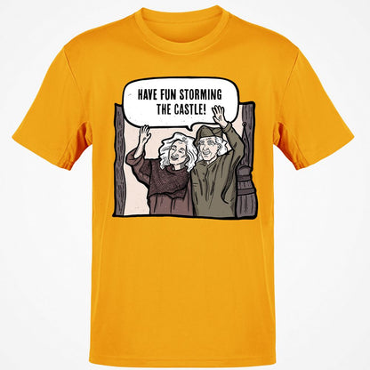 Classic Unisex T-Shirt - GRKDM6HW - Gold - 4