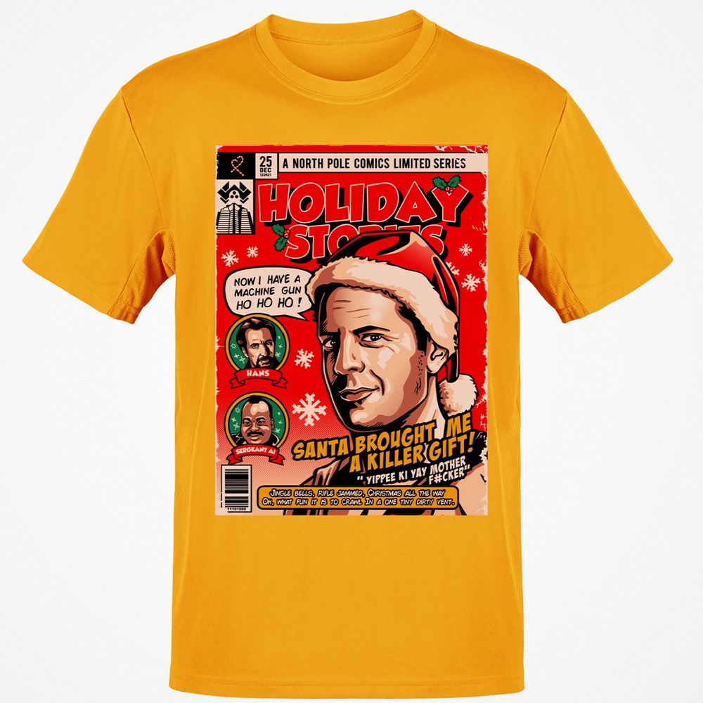 Classic Unisex T-Shirt - WA7Q15H9 - Gold - 4