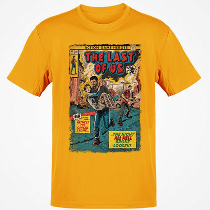 Classic Unisex T-Shirt - T5BV9Z1Y - Gold - 4