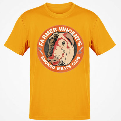 Classic Unisex T-Shirt - B1BKABZF - Gold - 4