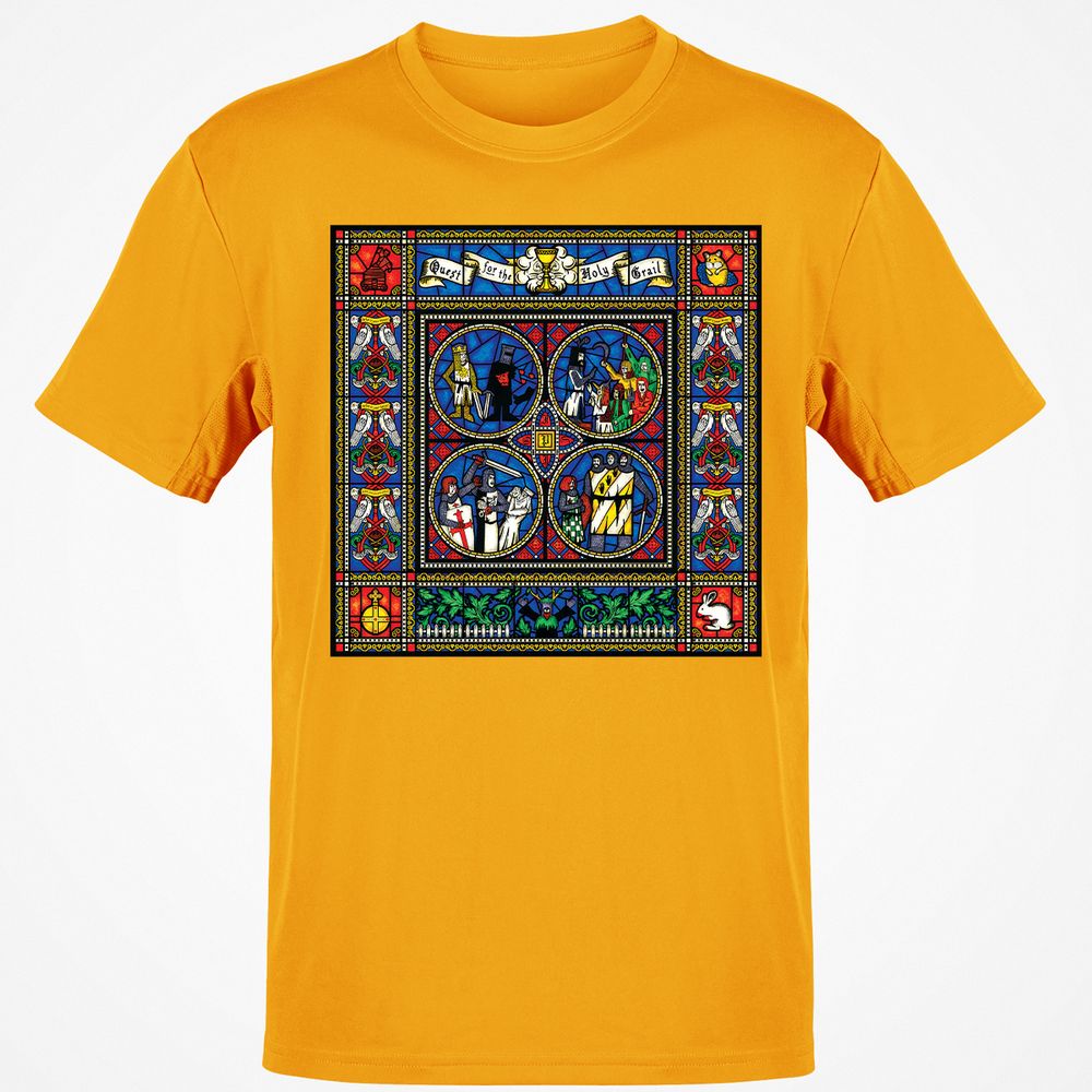 Classic Unisex T-Shirt - QY8VGZF4 - Gold - 4