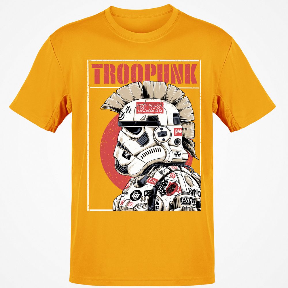 Classic Unisex T-Shirt - X9CVQZPA - Gold - 4