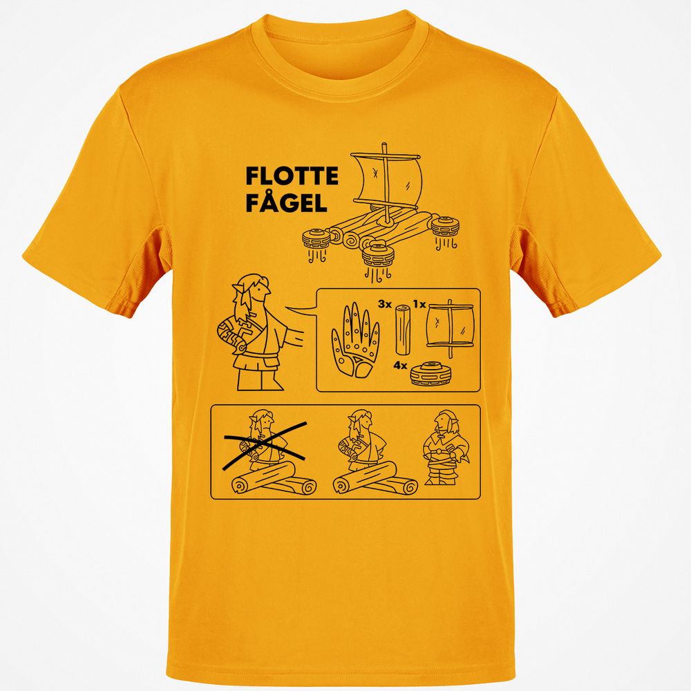 Classic Unisex T-Shirt - BKJJWWKX - Gold - 4