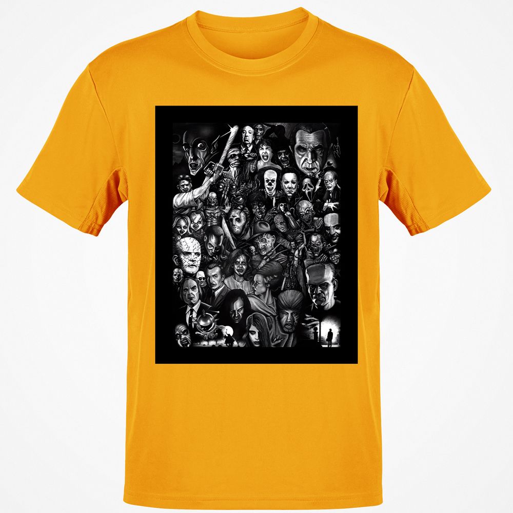 Classic Unisex T-Shirt - BWH842ZY - Gold - 4