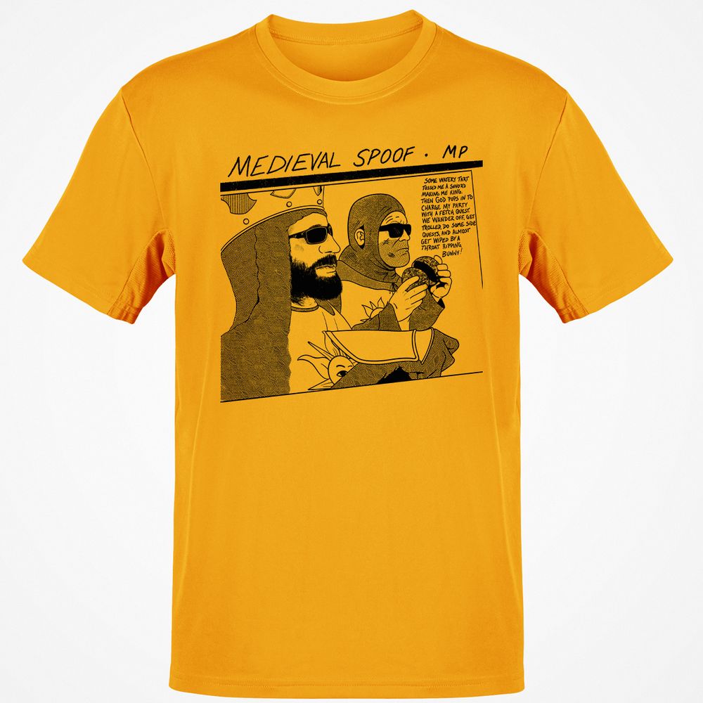 Classic Unisex T-Shirt - ELUZ2VQV - Gold - 4