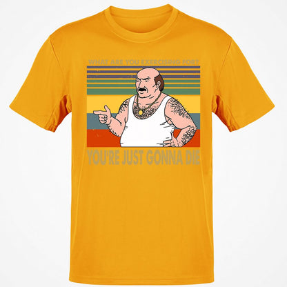 Classic Unisex T-Shirt - UXUJMTTK - Gold - 4