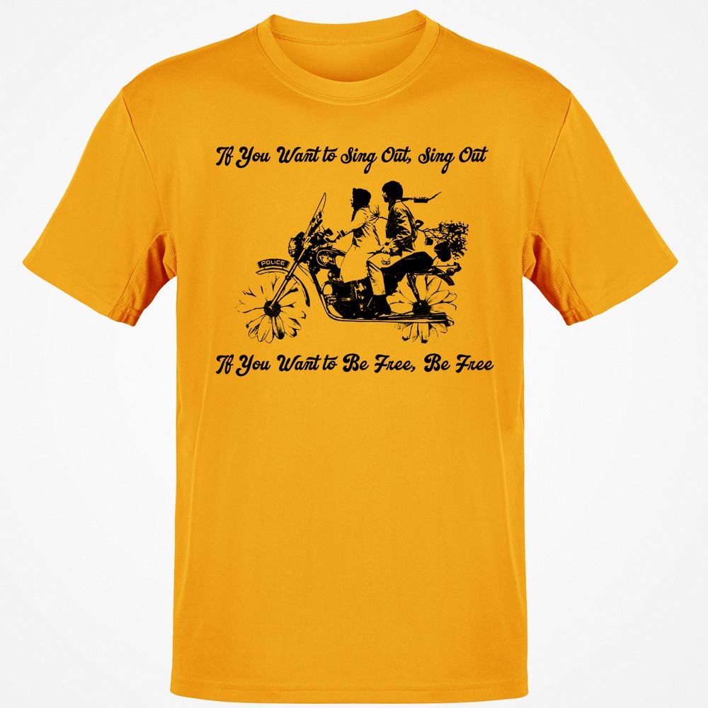 Classic Unisex T-Shirt - MJT1Q2QV - Gold - 4