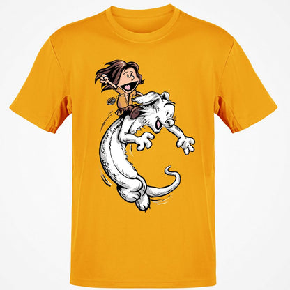 Classic Unisex T-Shirt - YP8TNEU5 - Gold - 4