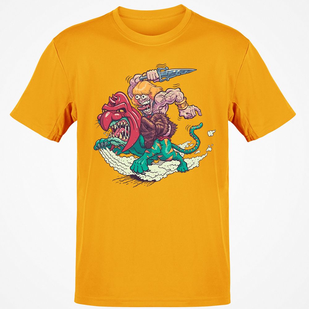 Classic Unisex T-Shirt - PAL1CCVQ - Gold - 4