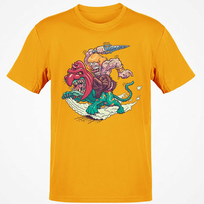 Classic Unisex T-Shirt - PAL1CCVQ - Gold - 4