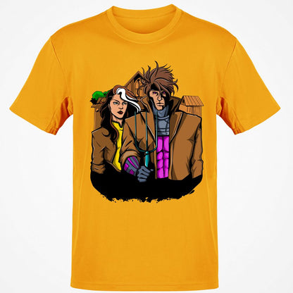 Classic Unisex T-Shirt - ZBNYJG4C - Gold - 4