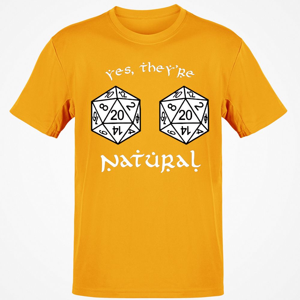 Classic Unisex T-Shirt - QSFYZR21 - Gold - 4