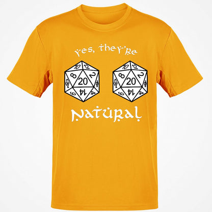 Classic Unisex T-Shirt - QSFYZR21 - Gold - 4