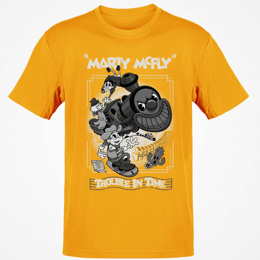 Classic Unisex T-Shirt - TXEPW8G6 - Gold - 4