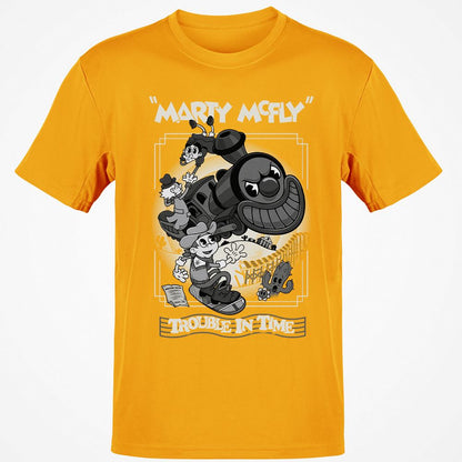 Classic Unisex T-Shirt - TXEPW8G6 - Gold - 4