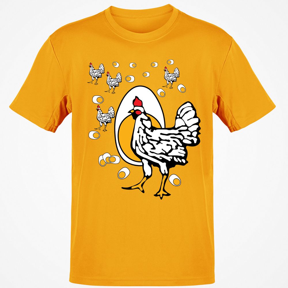 Classic Unisex T-Shirt - KKYHFJCA - Gold - 4