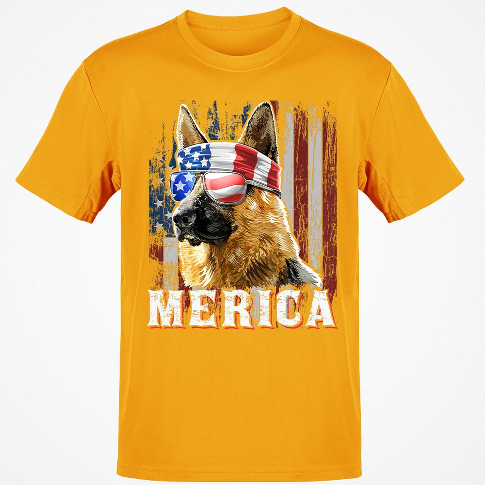 Classic Unisex T-Shirt - 3VFKD66S - Gold - 4