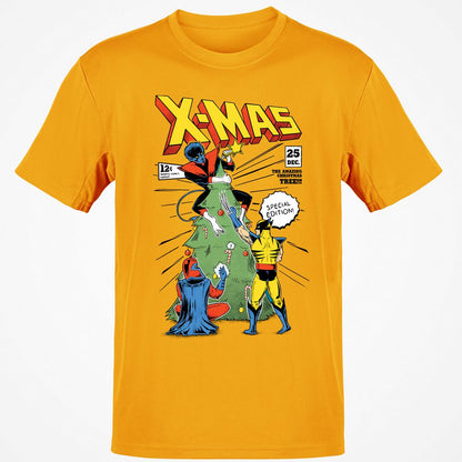 Classic Unisex T-Shirt - C4XCCSVK - Gold - 4