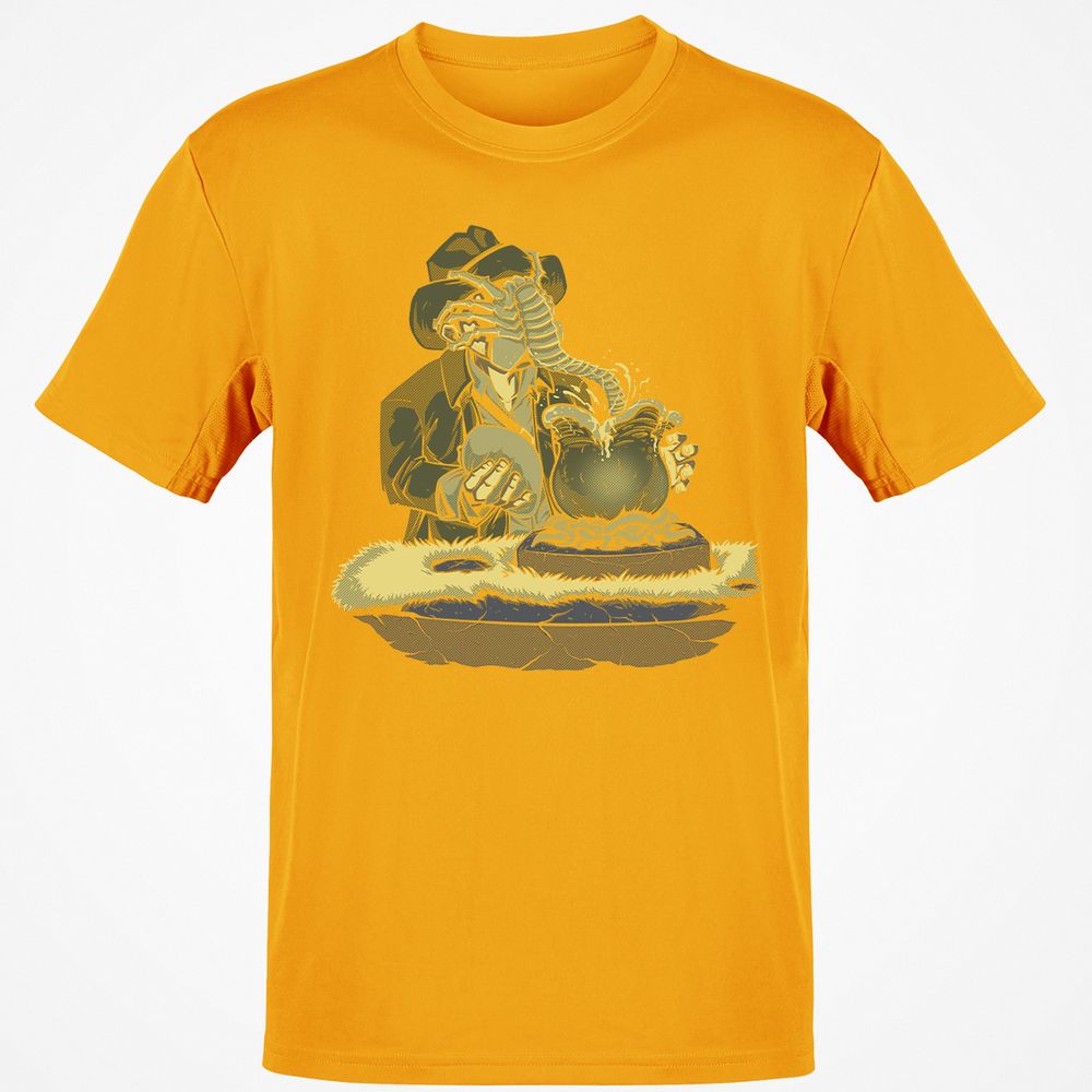 Classic Unisex T-Shirt - 8WXAF8LM - Gold - 4