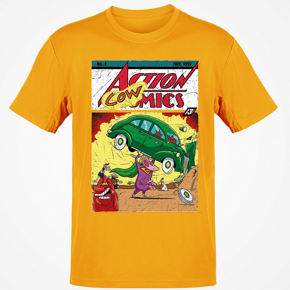 Classic Unisex T-Shirt - R2TL1YGT - Gold - 4