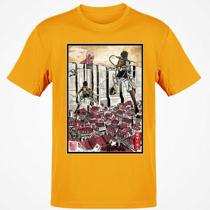 Classic Unisex T-Shirt - ZRMTM5ET - Gold - 4