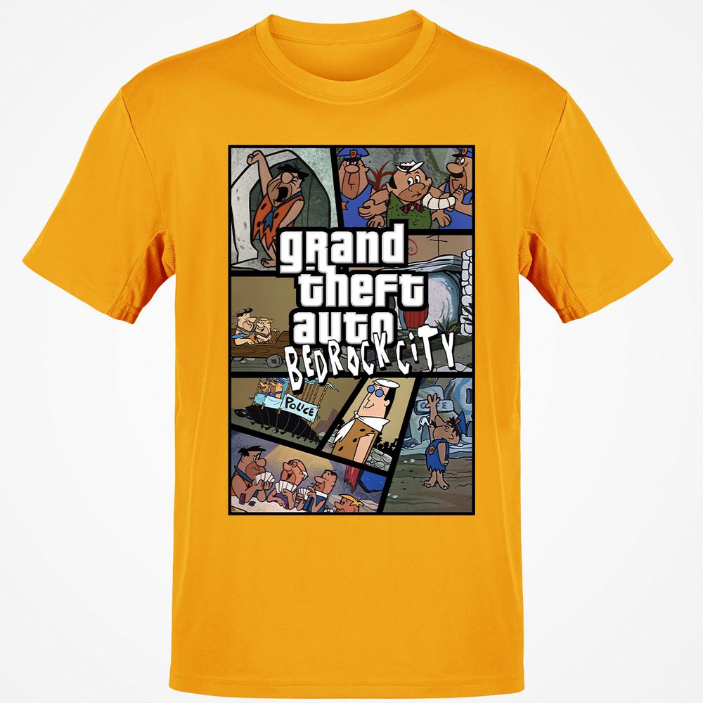 Classic Unisex T-Shirt - LNC7X4KS - Gold - 4