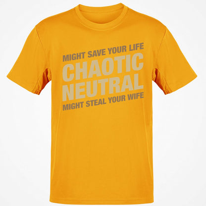 Classic Unisex T-Shirt - RPS9FZE6 - Gold - 4