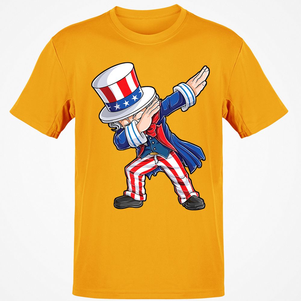 Classic Unisex T-Shirt - HYGH5RLV - Gold - 4