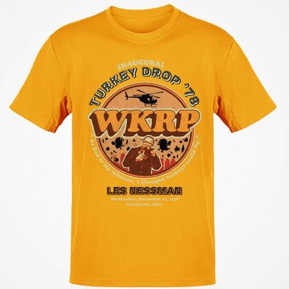 Classic Unisex T-Shirt - 7ZMKF4UA - Gold - 4