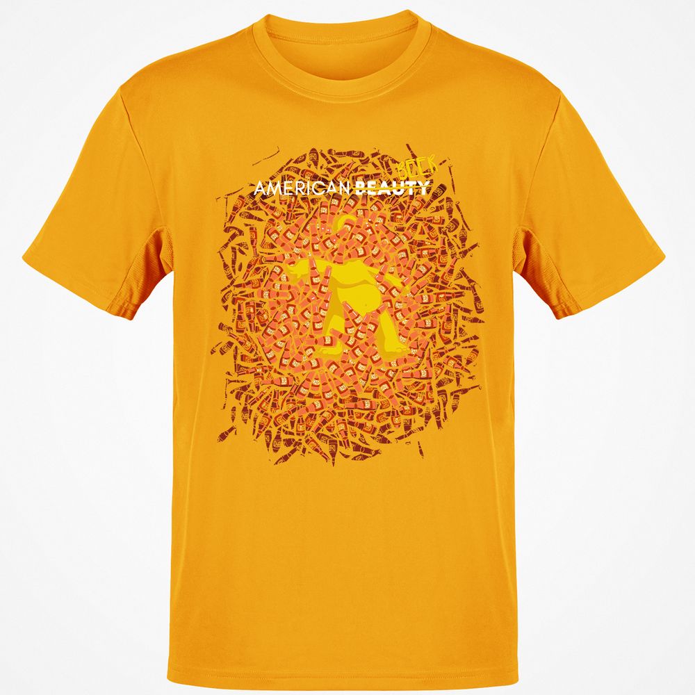Classic Unisex T-Shirt - Y8BQV1KH - Gold - 4