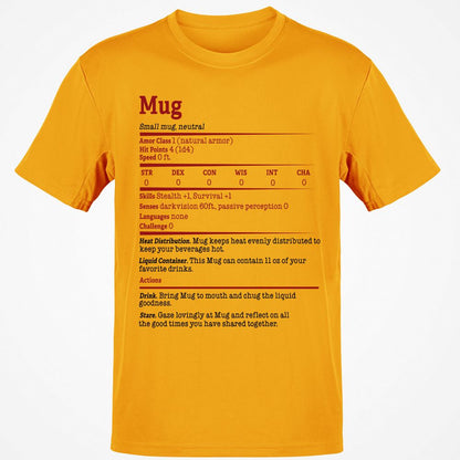 Classic Unisex T-Shirt - M9F6C3V7 - Gold - 4