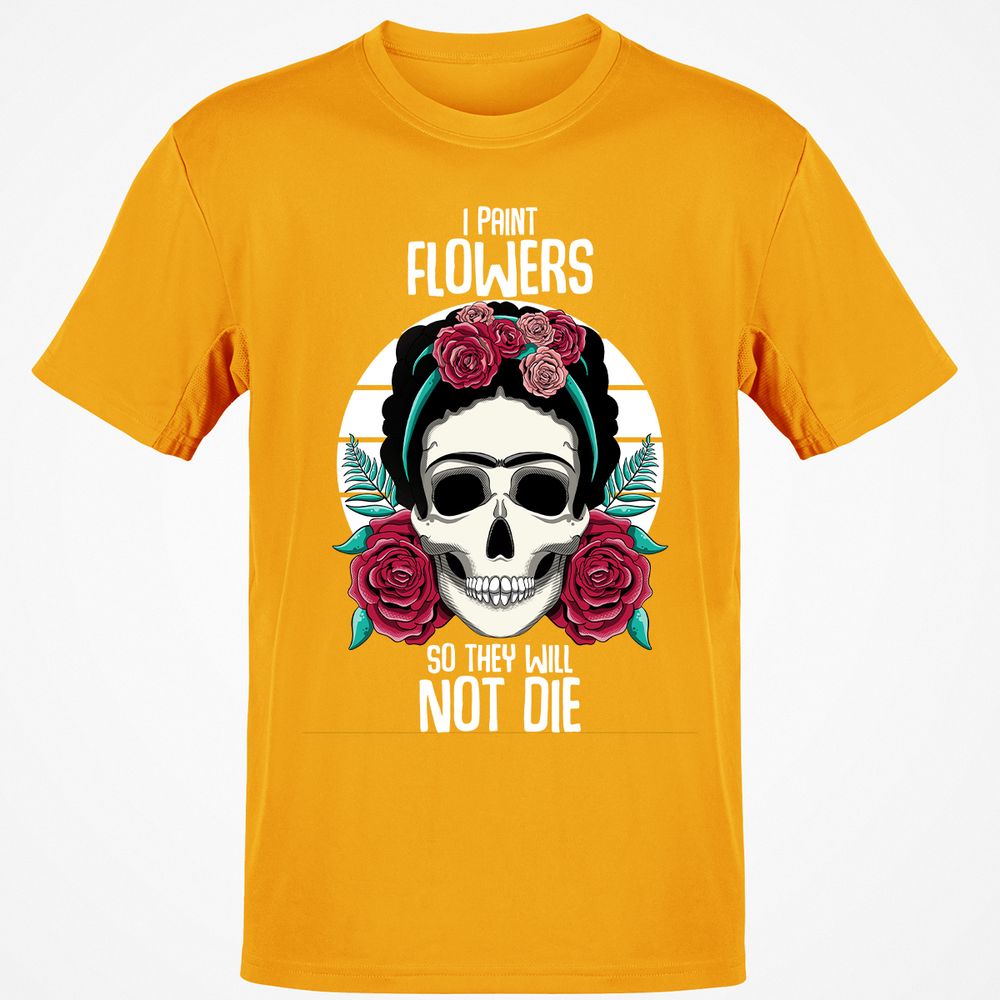 Classic Unisex T-Shirt - C6AV7B8M - Gold - 4