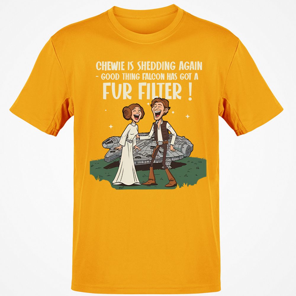 Classic Unisex T-Shirt - 3RMFNB39 - Gold - 4