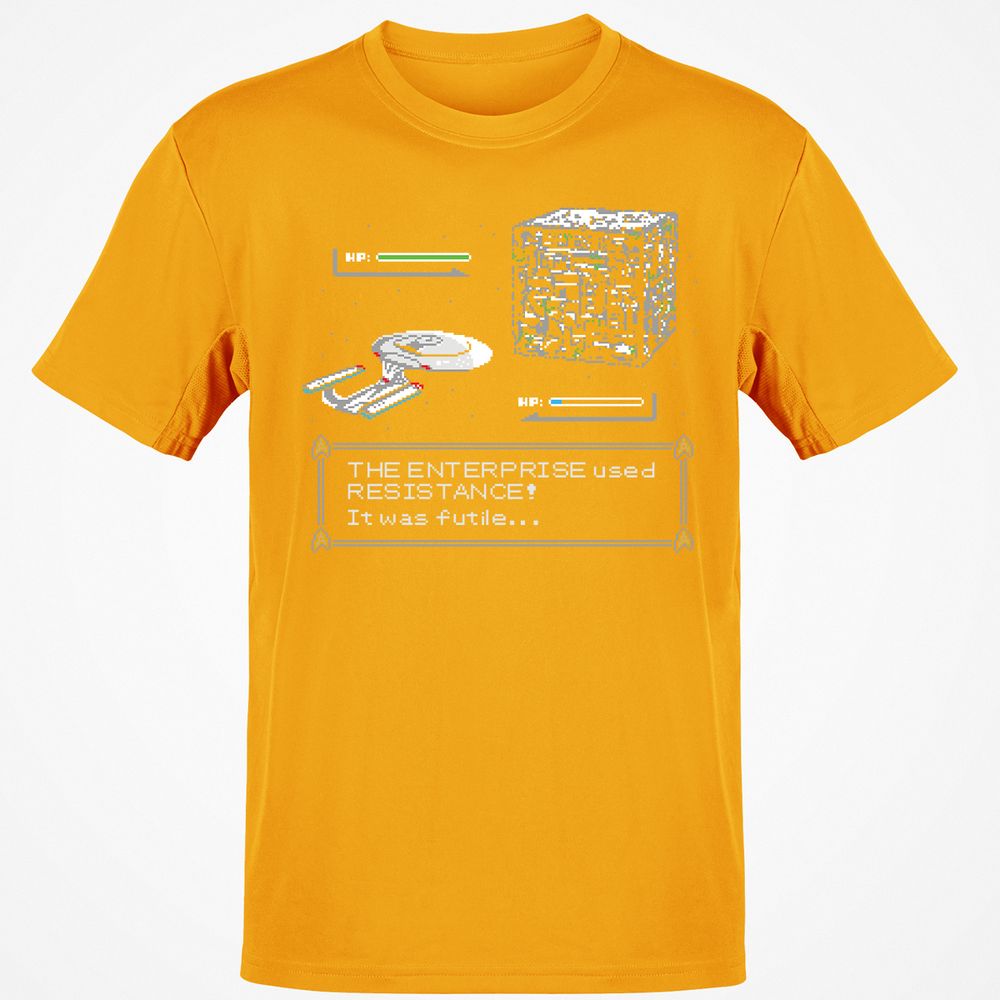 Classic Unisex T-Shirt - QQRNMKHZ - Gold - 4